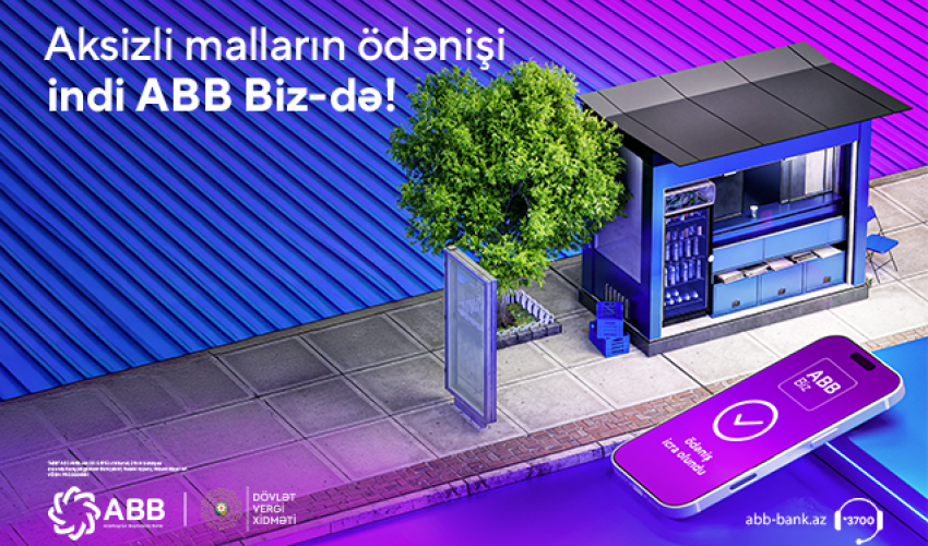 ABB Dövlət Vergi Xidməti ilə aksizli malların ödənişiüzrə tərəfdaşlığa başladı!
