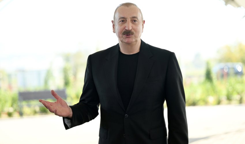 İlham Əliyev Ağdərəyə getdi- Yenilənib