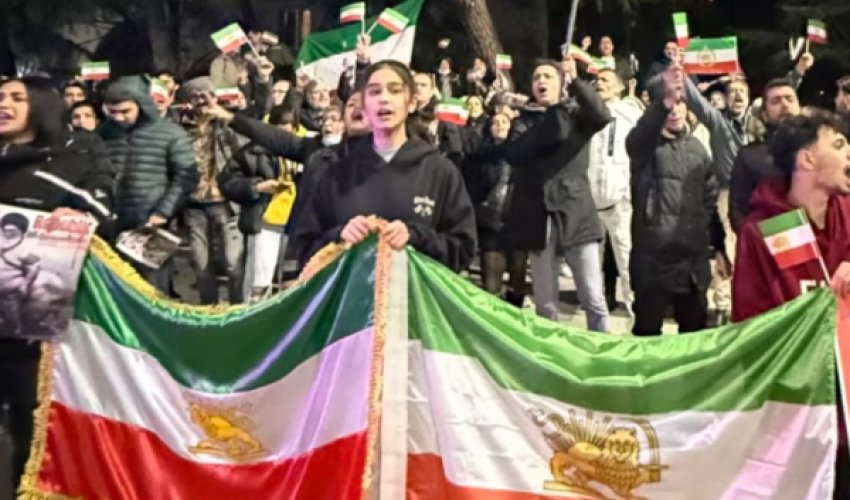 В Тбилиси митинг в поддержку протестующих в Иране