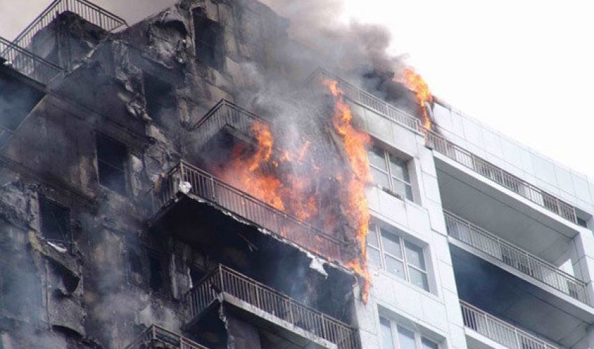 Yataqxanada yanğında 30 sakin təxliyyə edilib- Yenilənib