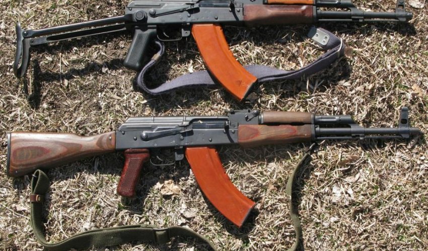 
Ötən gün 10 avtomat, 79 tüfəng aşkarlanıb