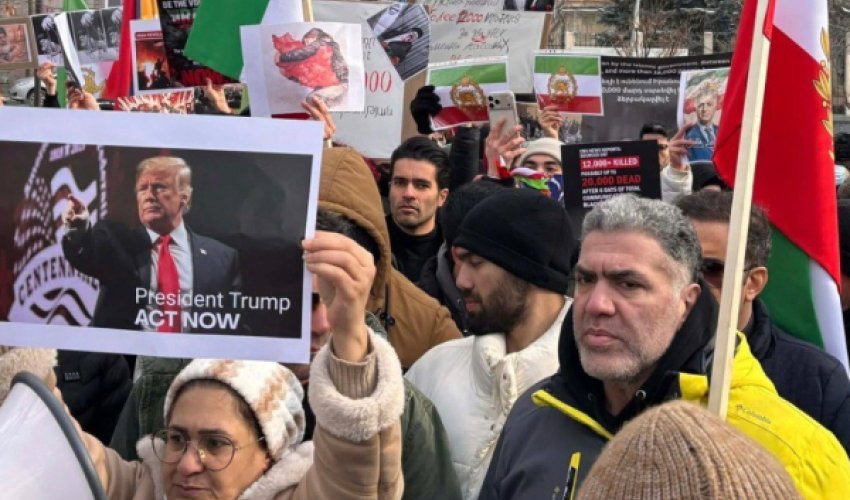 Ermənistanda İran əleyhinə keçirilən aksiyada 7 nəfər saxlanılıb