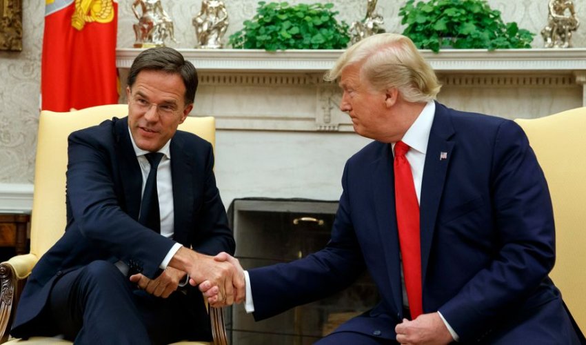 Rütte Trampla Qrenlandiya məsələsini müzakirə edib