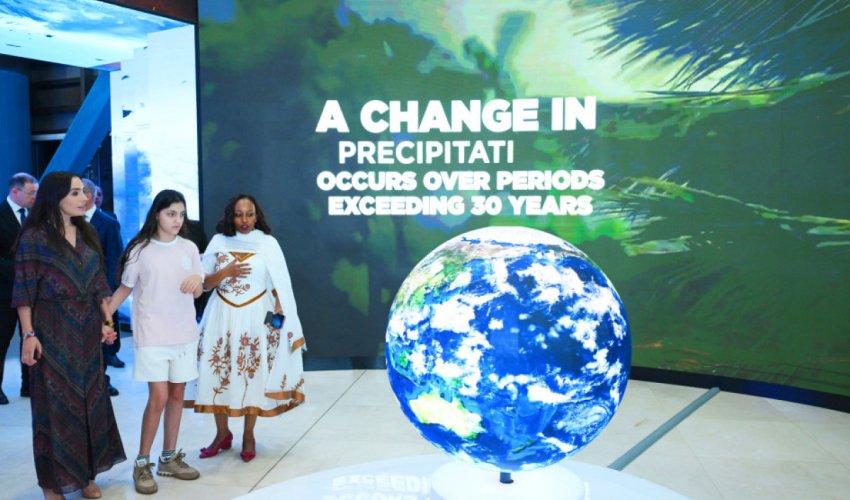 Leyla Əliyeva Efiopiyaya səfər edib