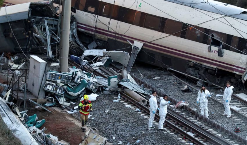 İspaniyada qatar qəzasında ölənlərin sayı 42-yə çatıb