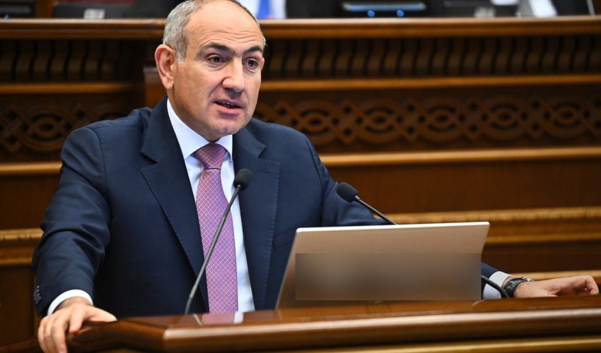 Paşinyan parlamentdə Azərbaycanla sülhdən danışdı