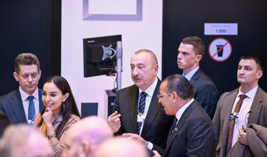 İlham Əliyev Ümumdünya İqtisadi Forumu çərçivəsində panel iclasda iştirak edib