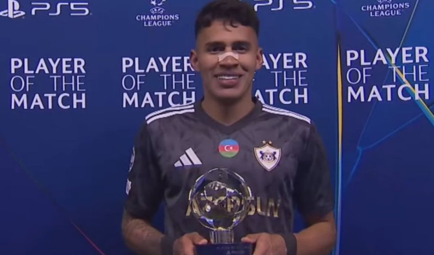 &ldquo;Qarabağ&rdquo;ın futbolçusu &ldquo;Ayntraxt&rdquo;la oyunun ən yaxşısı seçilib