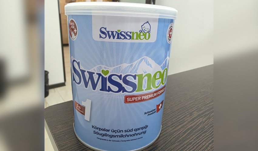 "Swissneo 1" uşaq qidasının bəzi partiyasında çirkləndirici aşkarlanıb