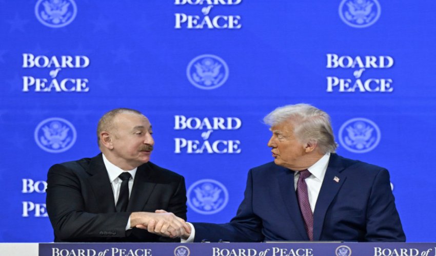 
İlham Əliyevlə Donald Tramp arasında Davosda geniştərkibli görüş keçirilir
