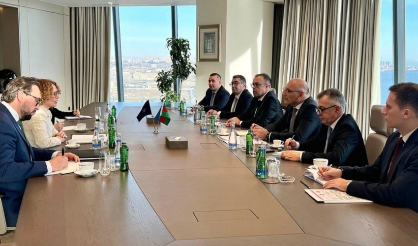 Встреча спецпредставителя президента Азербайджана и замгенсека НАТО