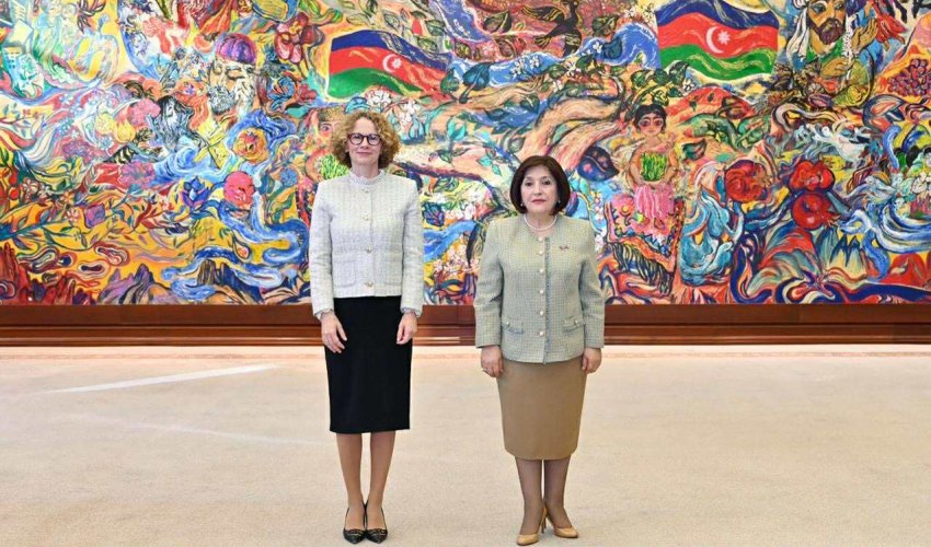 Sahibə Qafarova NATO Baş katibinin müavini ilə görüşdü