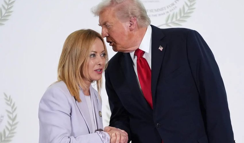 Trampla qarşıdurmaya getmək risklidir - İtaliyanın baş naziri