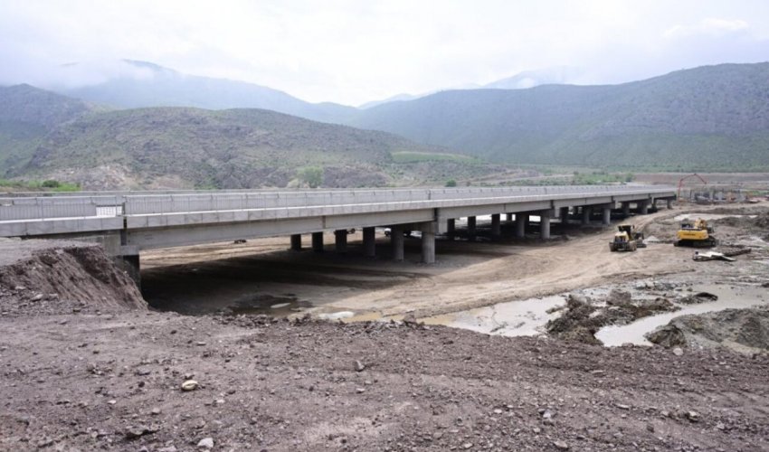 Ağbənd&ndash;Kəlalə körpüsü Novruzadək tamamlanacaq