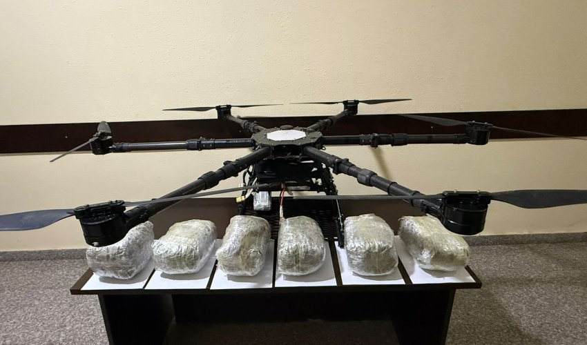 ГПС нейтрализовала БПЛА с наркотиками на азербайджано-иранской госгранице