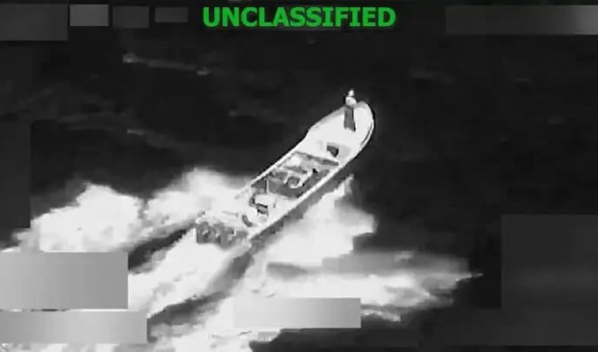 ABŞ narkotik ticarəti gəmisinə zərbə endirdi