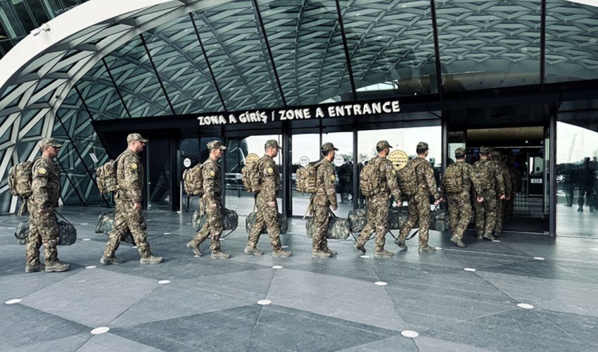Azerbaijani troops head to UAE for Peace Shield 2026 drills