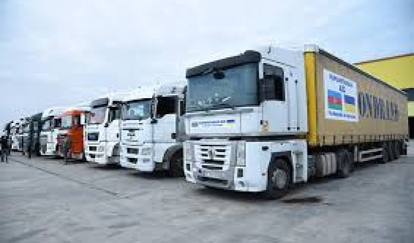 Azərbaycan Ukraynaya növbəti humanitar yardım göndərib