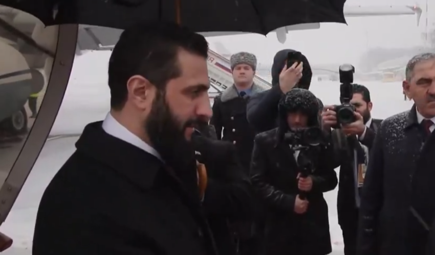 Syrian President Ahmed al-Sharaa visits Moscow
