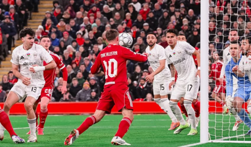 "Qarabağ" "Liverpul"a böyük hesabla məğlub olub - Yenilənib