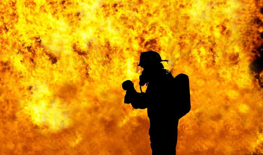 В Ереване на фабрике произошел крупный пожар