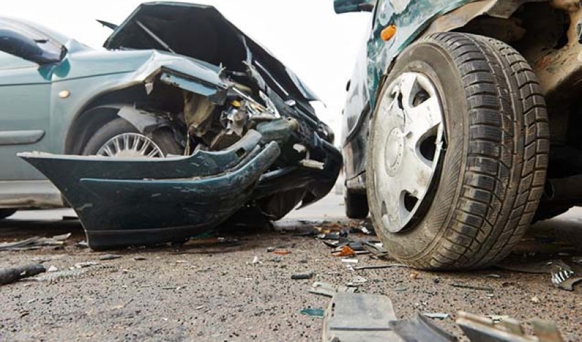 Goranboyda maşınlar toqquşdu - Xəsarət alanlar var