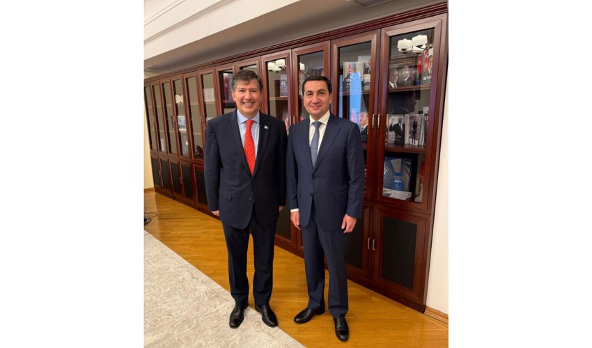 BMT nümayəndəsi Hikmət Hacıyevlə görüşüb