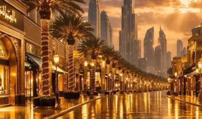 В Дубае объявили о строительстве &laquo;Золотой улицы&raquo;