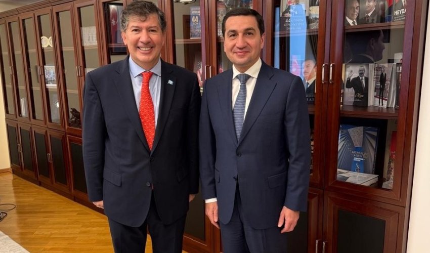 Azerbaijan&rsquo;s Hajiyev meets UN interim resident coordinator