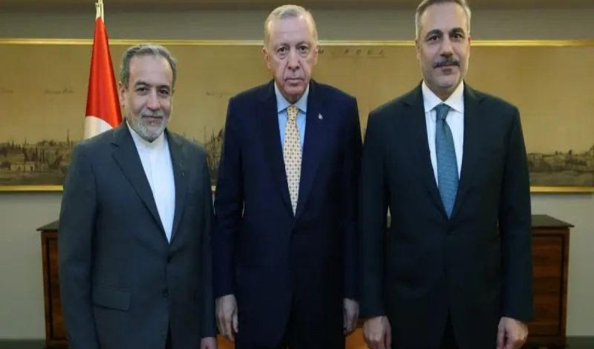 Ərdoğan İranın XİN başçısını qəbul edib