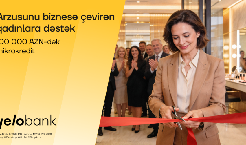 
A Bright opportunity from Yelo Bank for female entrepreneurs!