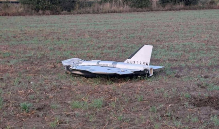 Беспилотник упал на польскую военную базу