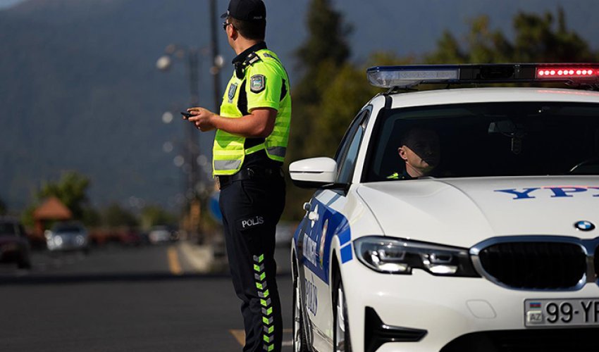 DYP sürücülərə çağırış etdi: Piyada keçidlərində sürət azaldılmalı, təhlükəsizlik təmin olunmalıdır
