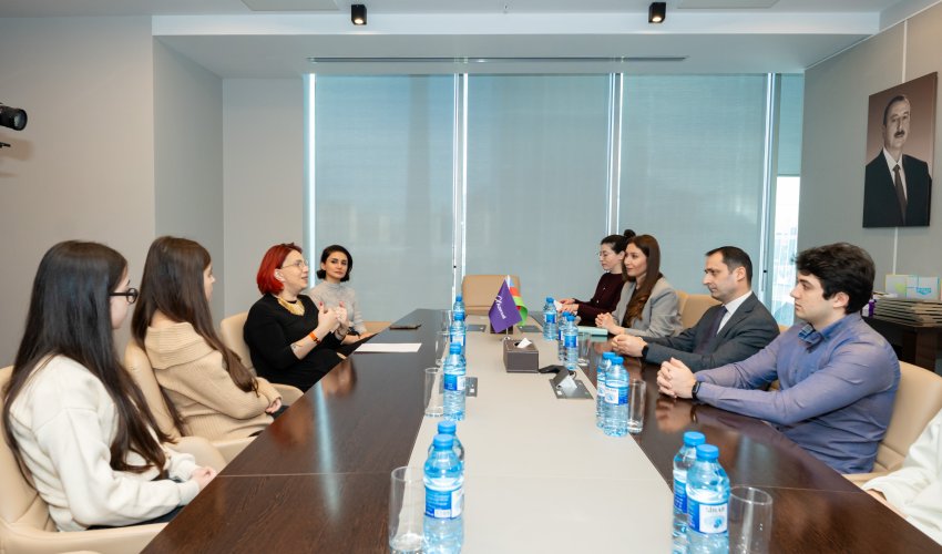 Azercell встретился с Национальной сборной Азербайджана по информатике в преддверии Дня молодежи