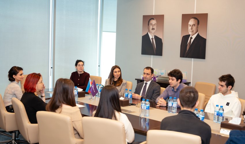 Azercell hosts National Informatics Olympiad team ahead of Youth Day