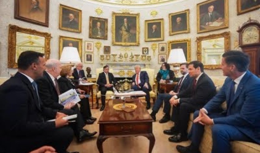 Трамп и Петро на закрытых переговорах