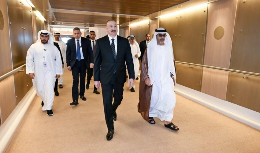 Завершился визит президента Ильхама Алиева в ОАЭ