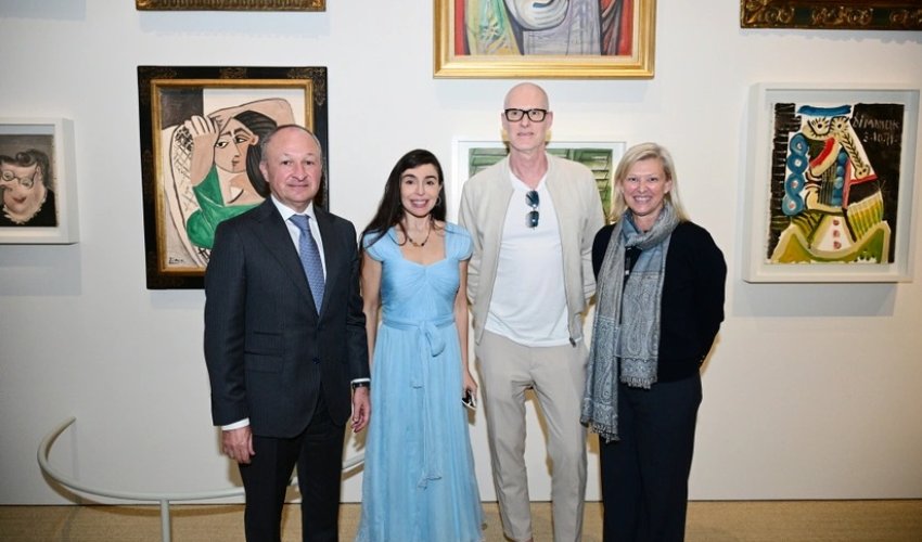 Leyla Aliyeva visits Louvre Abu Dhabi, Abrahamic Family House