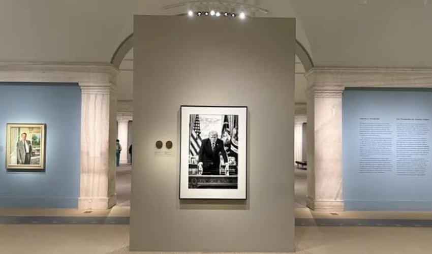 Белый дом намерен включить Трампа в коллекцию Национальной портретной галереи