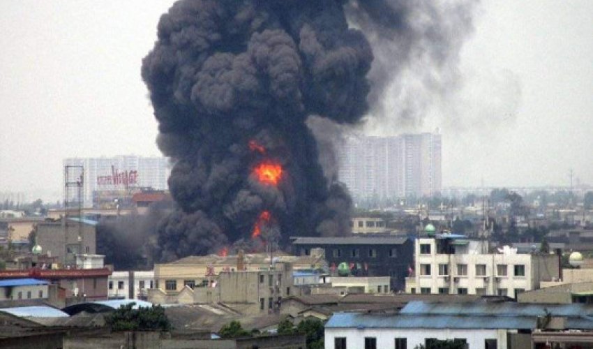 Çində müəssisədə partlayış nəticəsində 8 nəfər ölüb