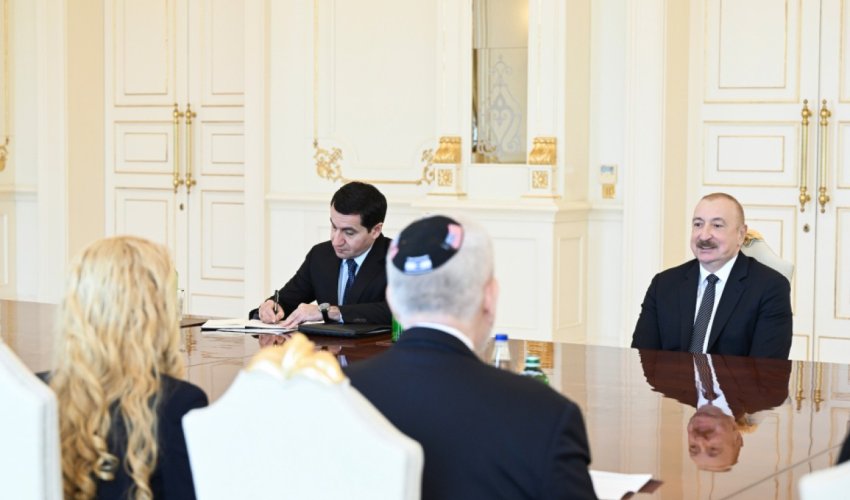 "Azərbaycan-ABŞ əlaqələri uğurla inkişaf edir"- Prezident