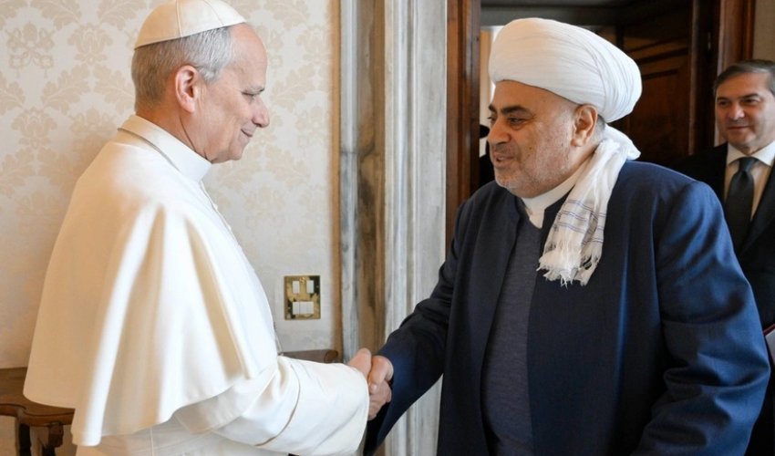Allahşükür Paşazadə Roma Papasını Azərbaycana dəvət edib