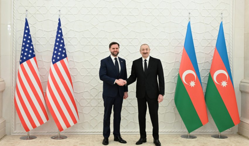 İlham Əliyev və Cey Di Vens mətbuata bəyanatlarla çıxış ediblər - Yenilənib