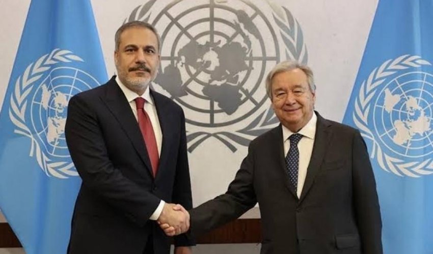 Fidan və Quterreş İran-ABŞ danışıqlarını müzakirə ediblər