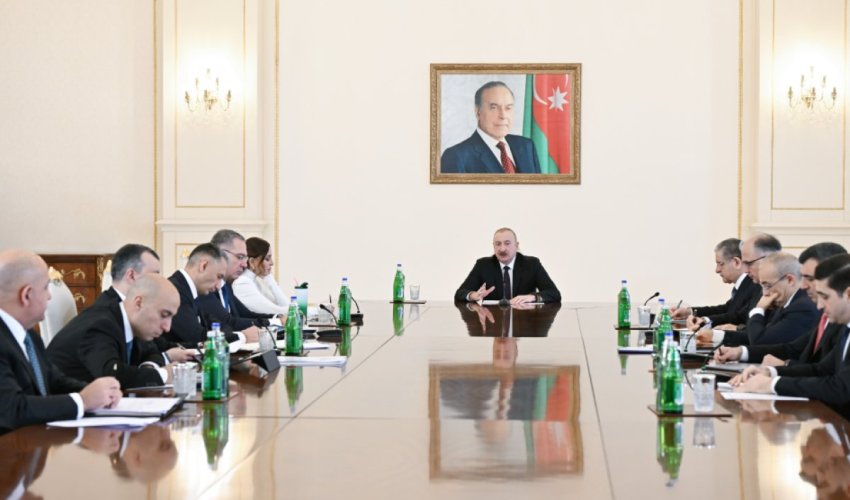 Алиев дал поручения чиновникам