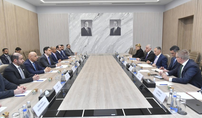 
Rəşad Nəbiyev Məhəmməd Əli Əl-Şorafa iləgörüşdü