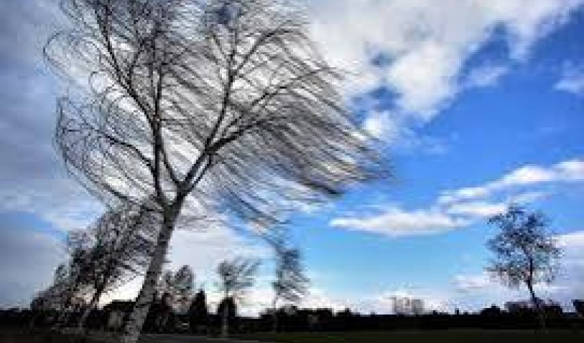 Sabah Bakı və bəzi bölgələrdə külək güclənəcək