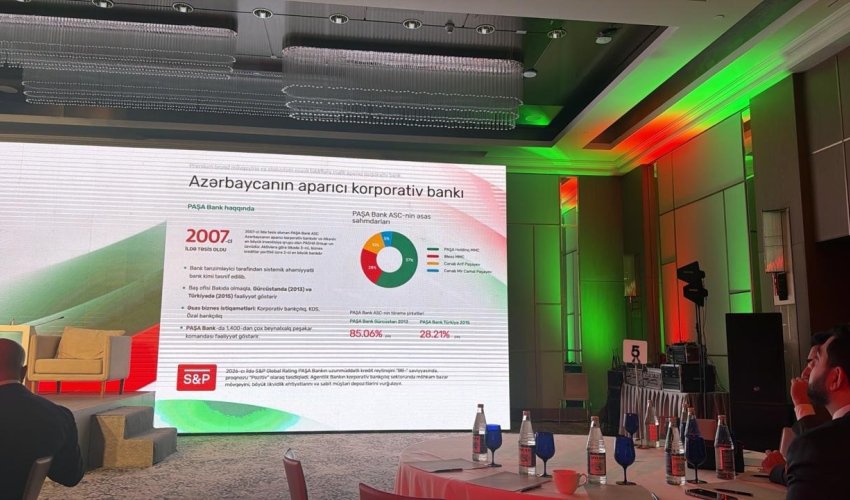 PASHA Bank разместит 5% акций после прибыли в 218 млн манатов