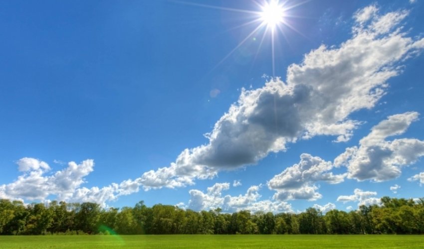 Şənbə günü 20 dərəcə isti olacaq - PROQNOZ