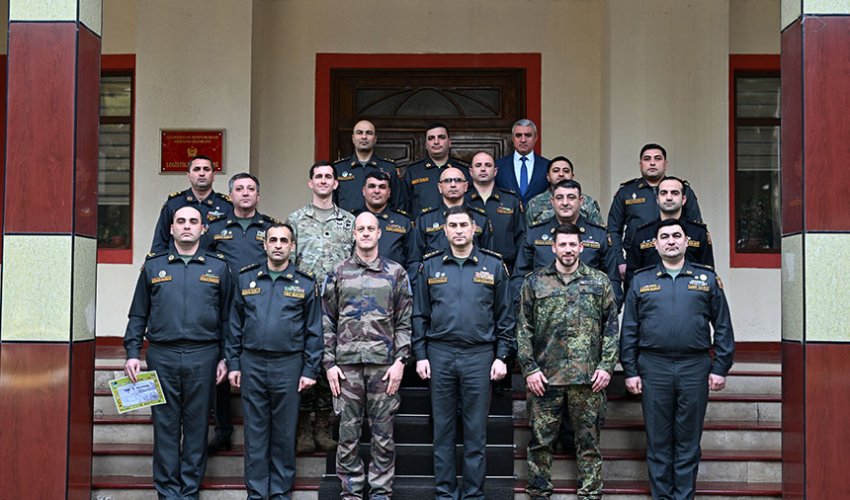 
Bakıda NATO-nun Mobil Təlim Qrupunun kursu keçirilib